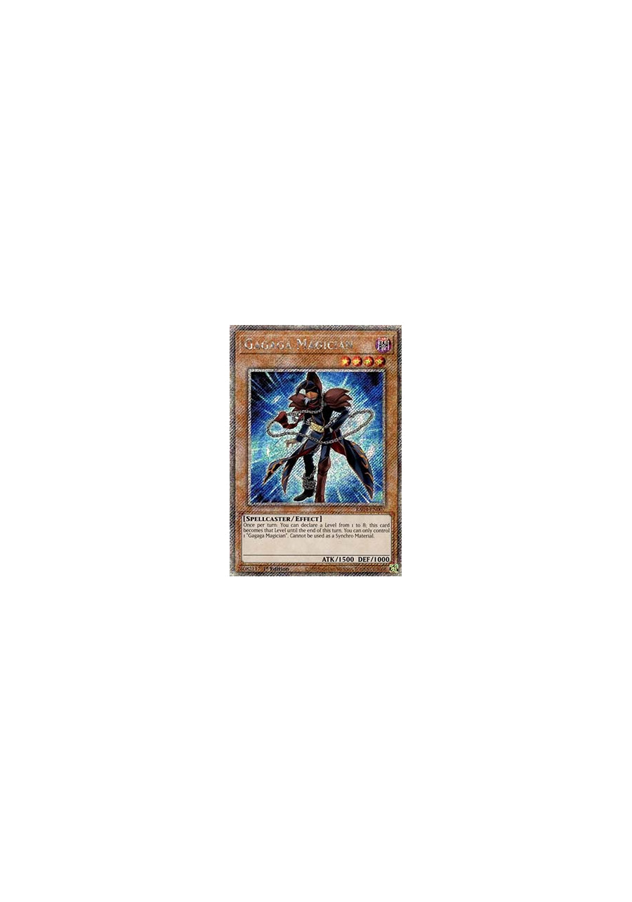 Gagaga Magician (V.4 - Platinum Secret Rare)