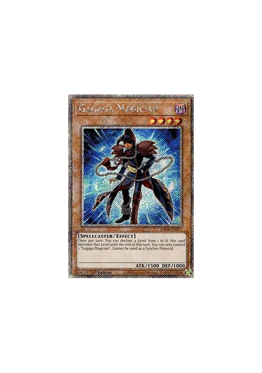 Gagaga Magician (V.4 - Platinum Secret Rare)