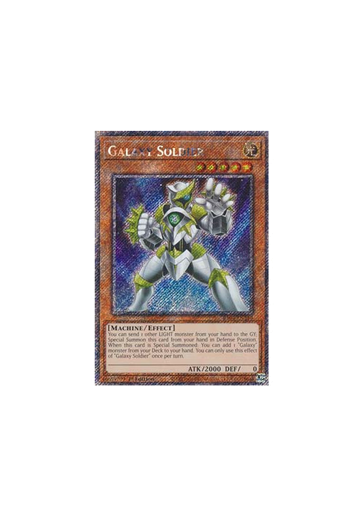 Galaxy Soldier (V.1 - Platinum Secret Rare)