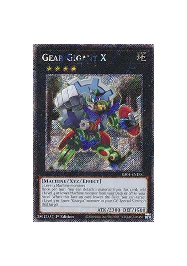 Gear Gigant X (V.1 - Platinum Secret Rare)