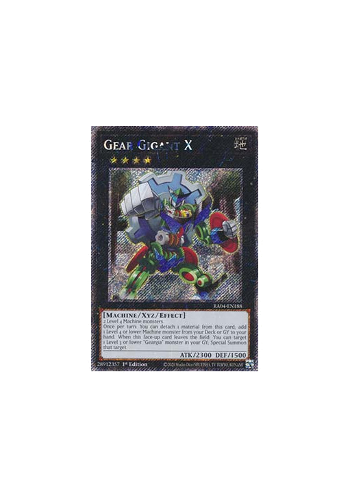 Gear Gigant X (V.1 - Platinum Secret Rare)