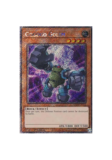 Gogogo Golem (V.1 - Platinum Secret Rare)