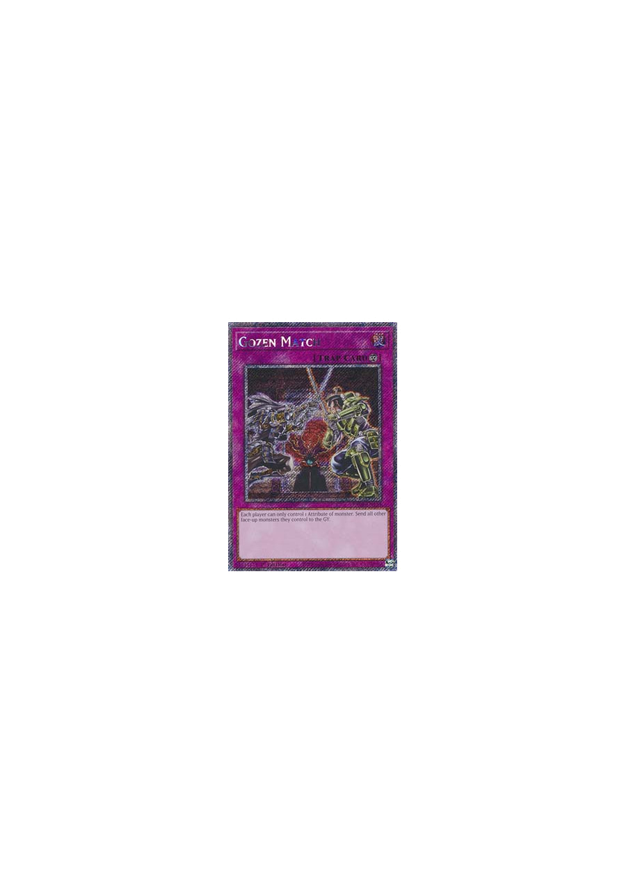 Gozen Match (V.1 - Platinum Secret Rare)