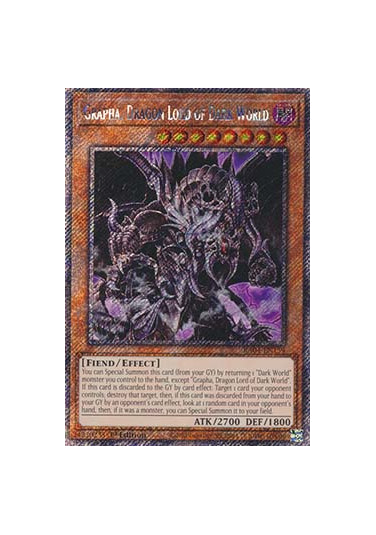 Grapha, Dragon Lord of Dark World (V.1 - Platinum Secret Rare)