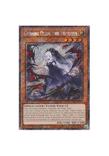 Guiding Quem, the Virtuous (V.4 - Platinum Secret Rare)