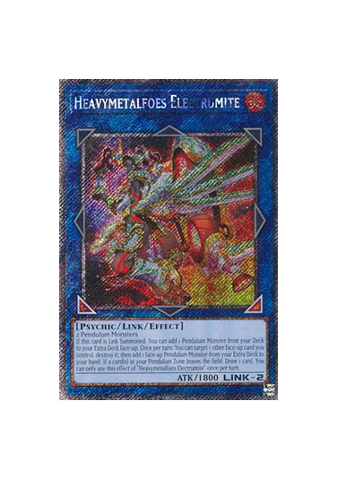 Heavymetalfoes Electrumite (V.1 - Platinum Secret Rare)