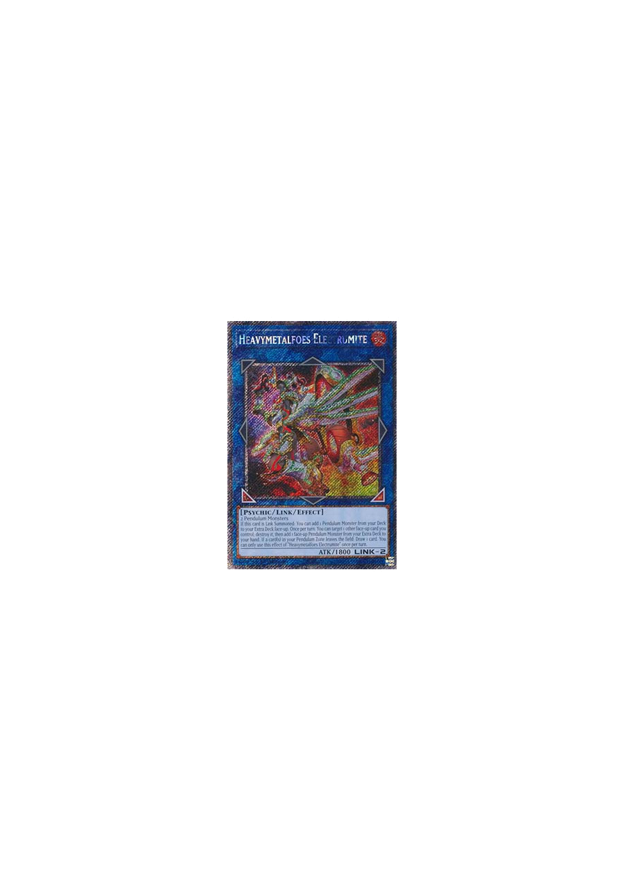 Heavymetalfoes Electrumite (V.1 - Platinum Secret Rare)
