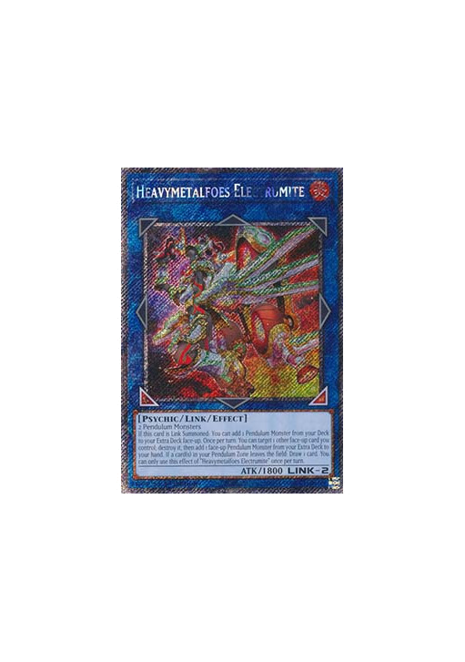 Heavymetalfoes Electrumite (V.1 - Platinum Secret Rare)