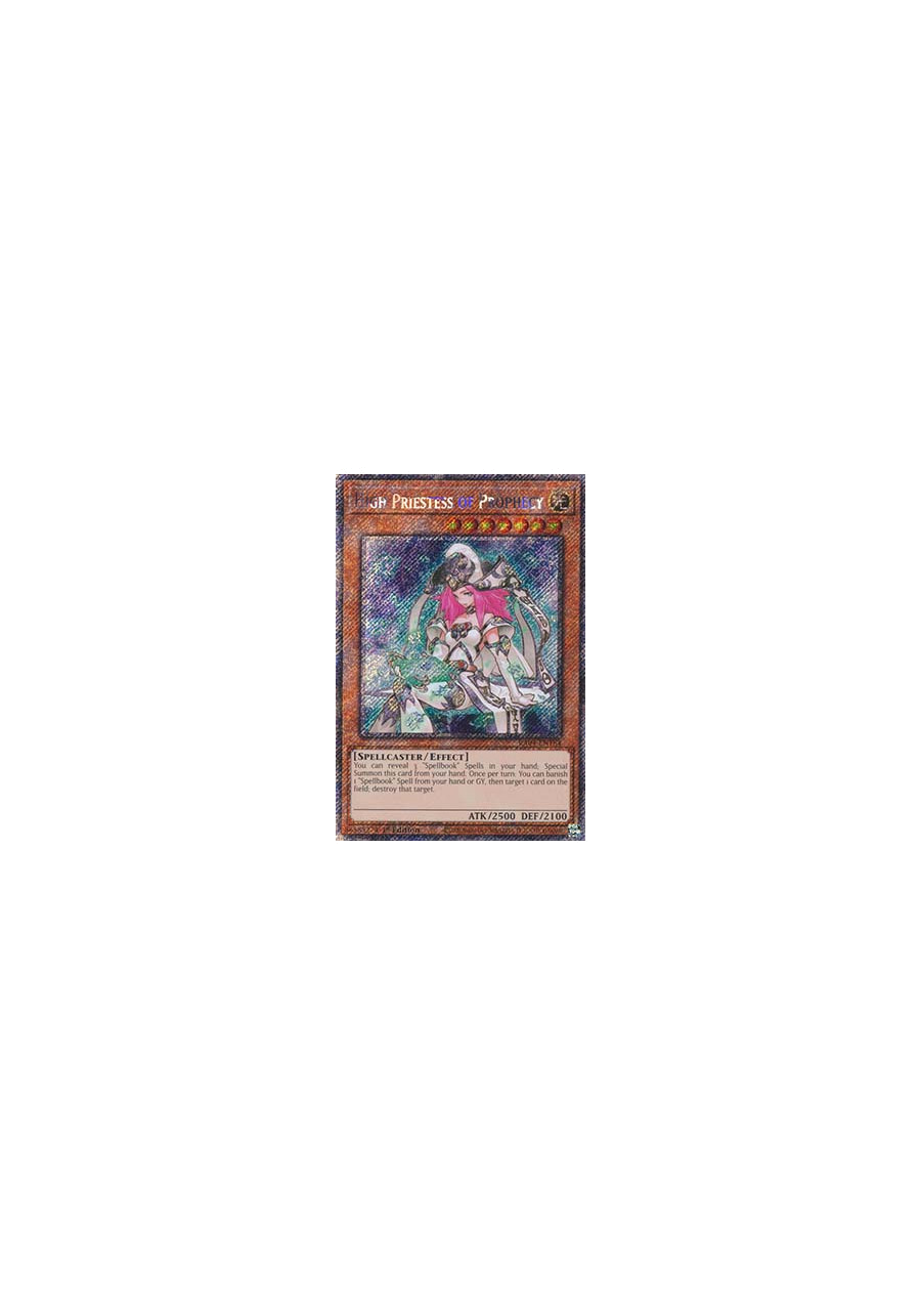 High Priestess of Prophecy (V.1 - Platinum Secret Rare)