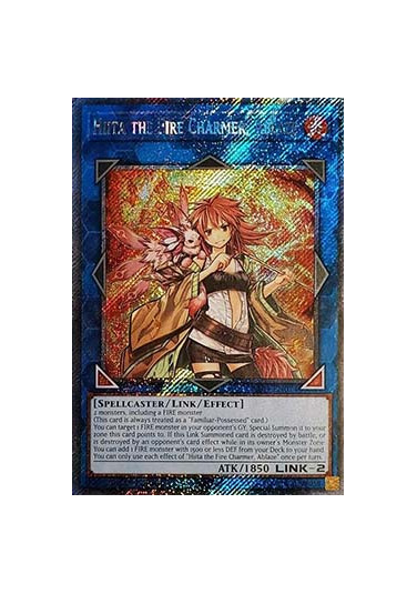 Hiita the Fire Charmer, Ablaze (V.4 - Platinum Secret Rare)