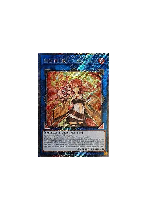Hiita the Fire Charmer, Ablaze (V.4 - Platinum Secret Rare)