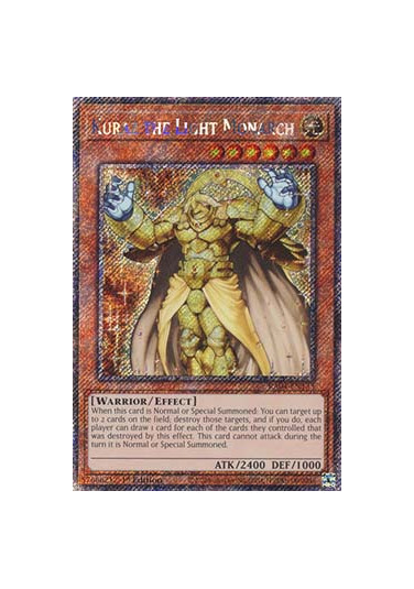 Kuraz the Light Monarch (V.1 - Platinum Secret Rare)