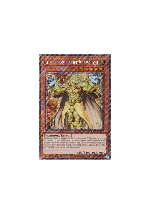 Kuraz the Light Monarch (V.1 - Platinum Secret Rare)