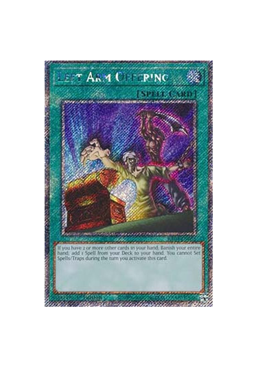 Left Arm Offering (V.4 - Platinum Secret Rare)