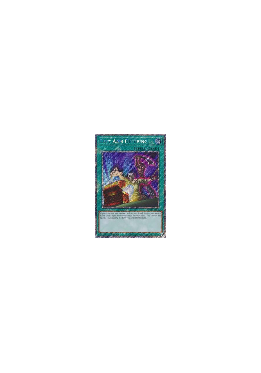 Left Arm Offering (V.4 - Platinum Secret Rare)