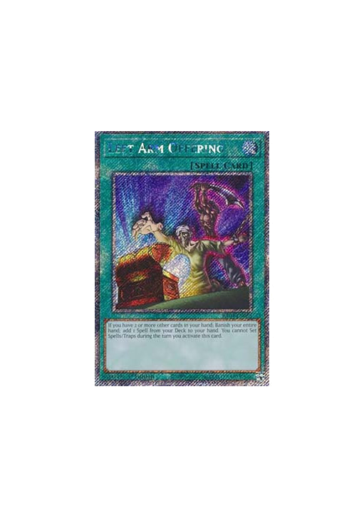 Left Arm Offering (V.4 - Platinum Secret Rare)