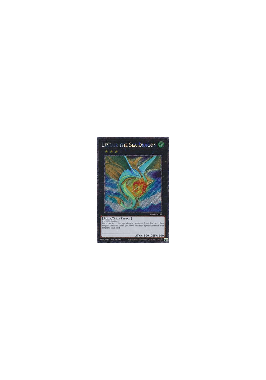 Leviair the Sea Dragon (V.1 - Platinum Secret Rare)