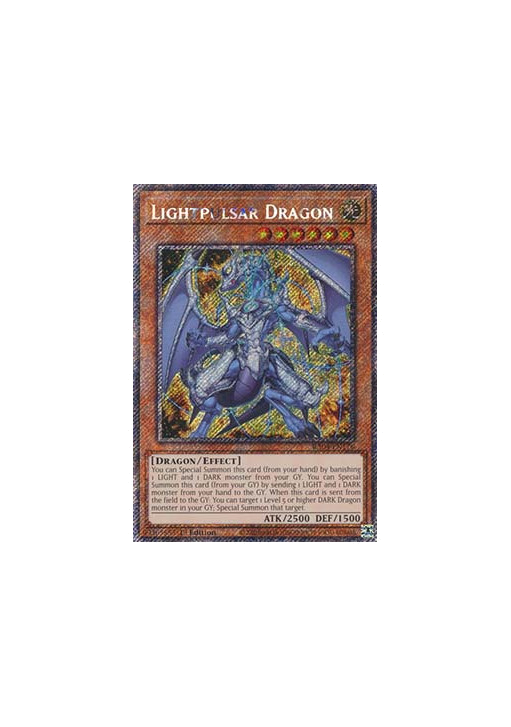 Lightpulsar Dragon (V.1 - Platinum Secret Rare)