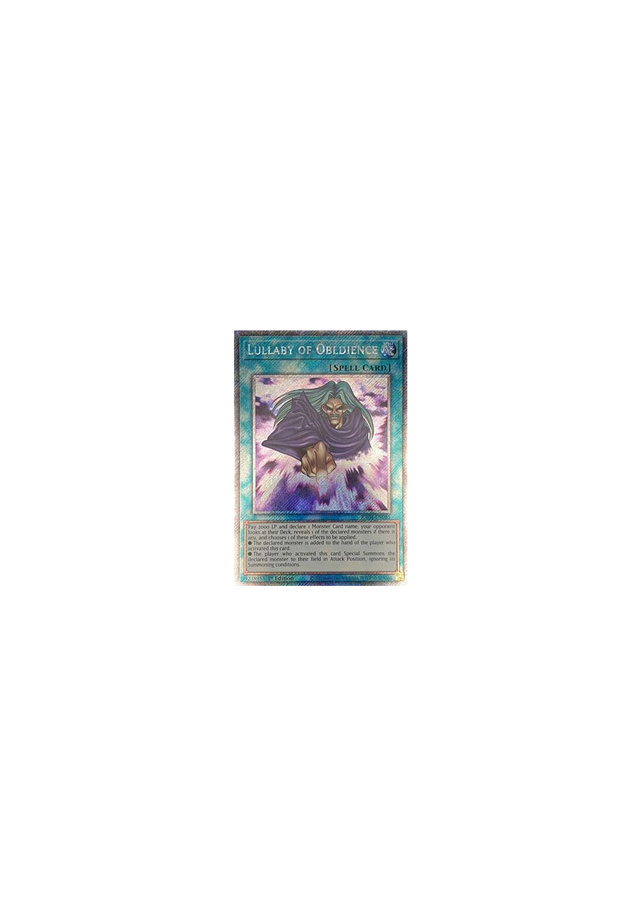 Lullaby of Obedience (V.4 - Platinum Secret Rare)