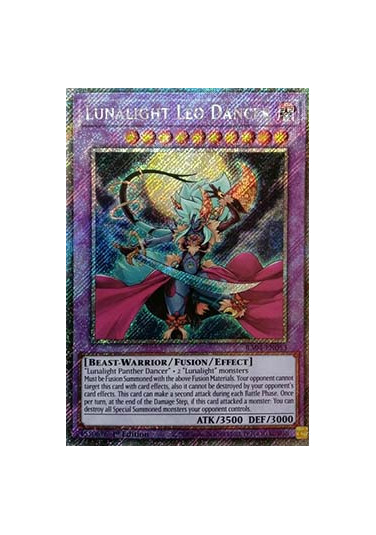 Lunalight Leo Dancer (V.4 - Platinum Secret Rare)