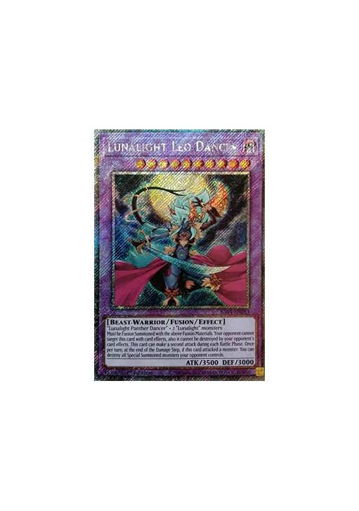 Lunalight Leo Dancer (V.4 - Platinum Secret Rare)