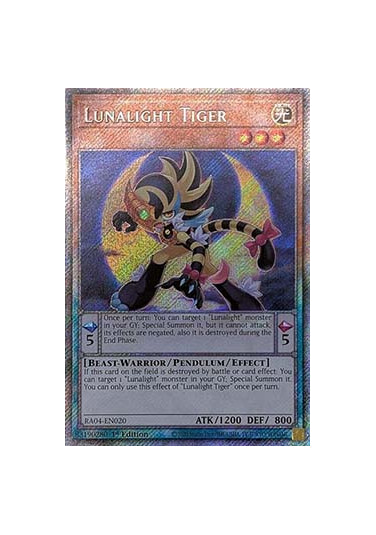 Lunalight Tiger (V.4 - Platinum Secret Rare)