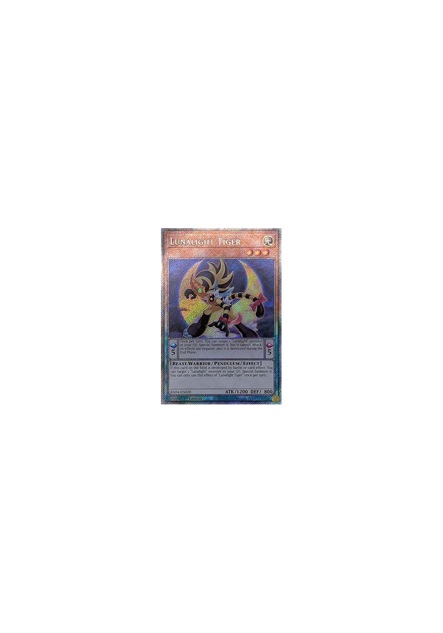 Lunalight Tiger (V.4 - Platinum Secret Rare)