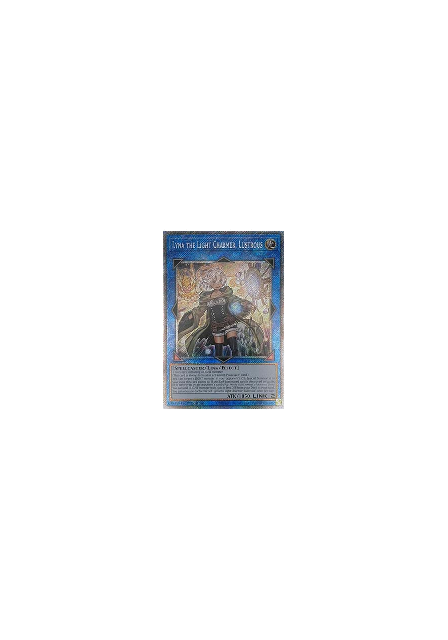Lyna the Light Charmer, Lustrous (V.4 - Platinum Secret Rare)
