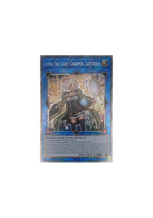 Lyna the Light Charmer, Lustrous (V.4 - Platinum Secret Rare)