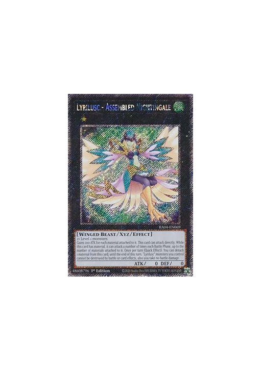 Lyrilusc - Assembled Nightingale (V.4 - Platinum Secret Rare)