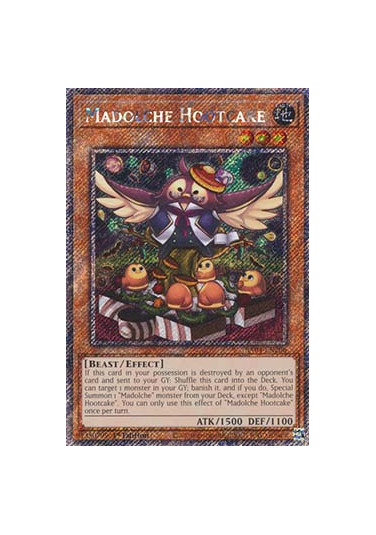 Madolche Hootcake (V.1 - Platinum Secret Rare)
