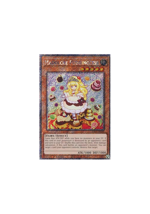 Madolche Puddingcess (V.1 - Platinum Secret Rare)
