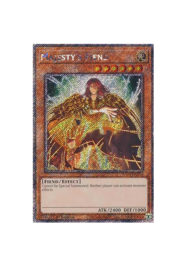 Majesty’s Fiend (V.1 - Platinum Secret Rare)