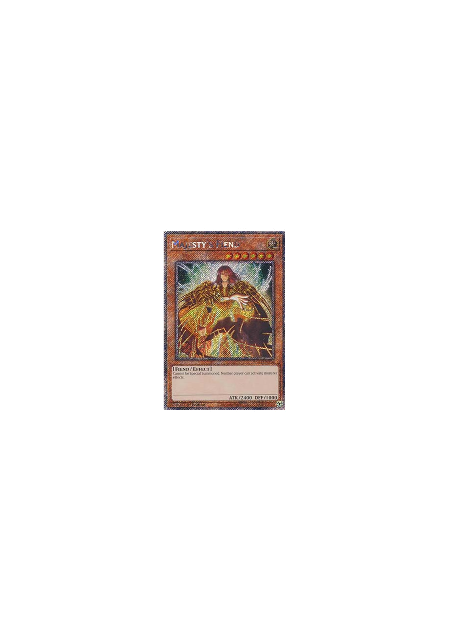 Majesty’s Fiend (V.1 - Platinum Secret Rare)