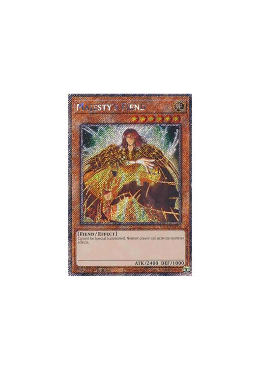 Majesty’s Fiend (V.1 - Platinum Secret Rare)
