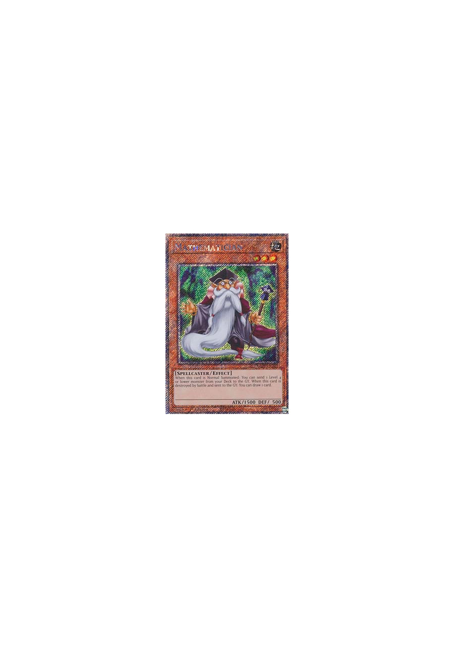 Mathematician (V.1 - Platinum Secret Rare)
