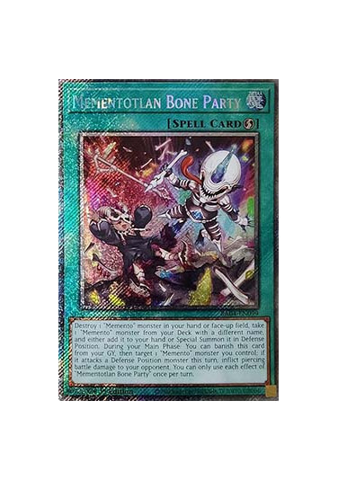 Mementotlan Bone Party (V.4 - Platinum Secret Rare)