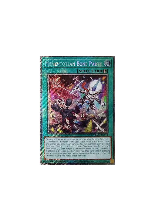Mementotlan Bone Party (V.4 - Platinum Secret Rare)