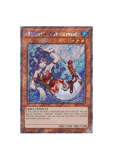 Mermail Abysslinde (V.4 - Platinum Secret Rare)