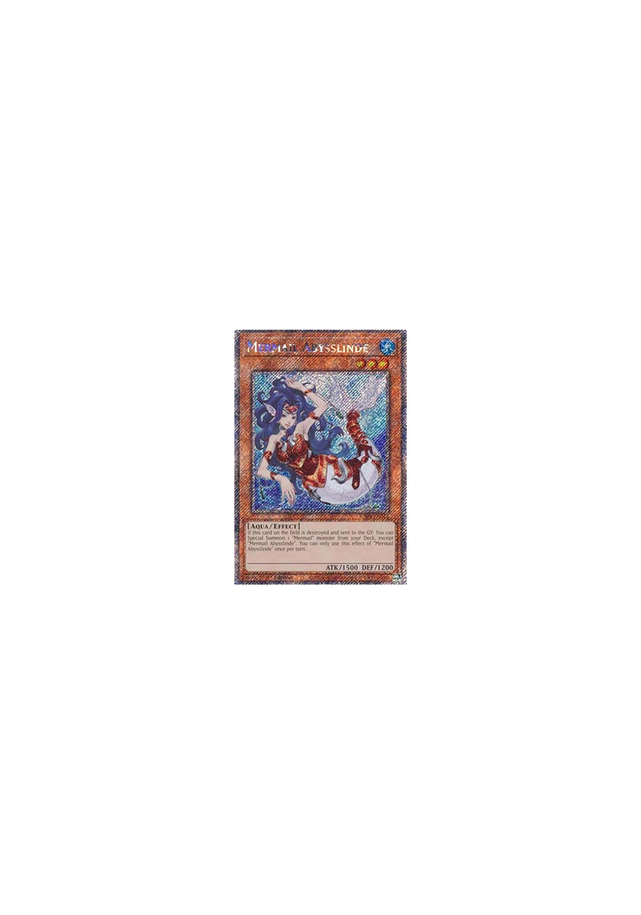 Mermail Abysslinde (V.4 - Platinum Secret Rare)