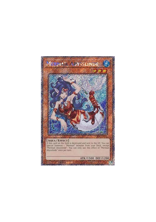 Mermail Abysslinde (V.4 - Platinum Secret Rare)
