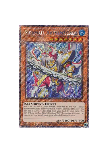 Mermail Abyssmegalo (V.1 - Platinum Secret Rare)