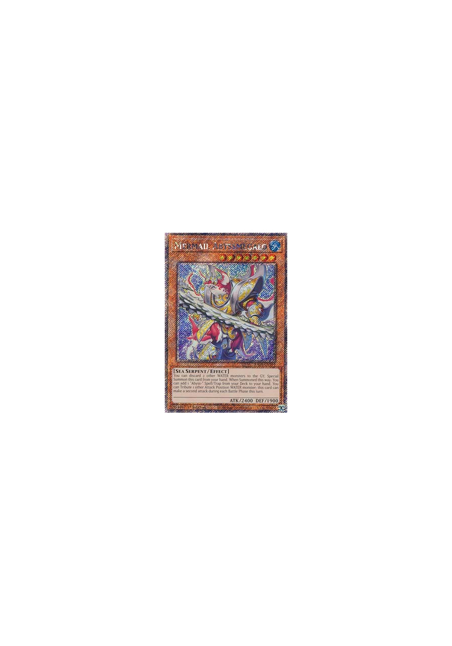 Mermail Abyssmegalo (V.1 - Platinum Secret Rare)