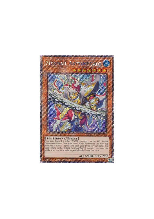 Mermail Abyssmegalo (V.1 - Platinum Secret Rare)