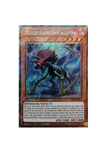 Miscellaneousaurus (V.4 - Platinum Secret Rare)