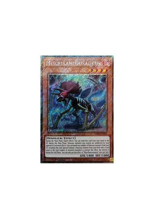 Miscellaneousaurus (V.4 - Platinum Secret Rare)