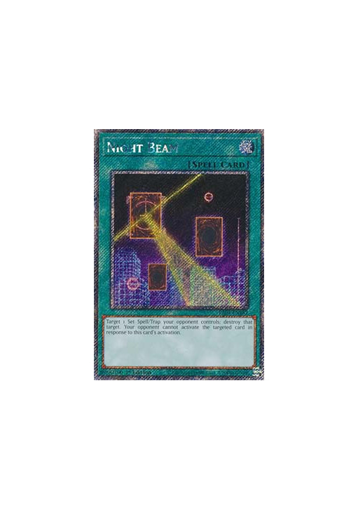 Night Beam (V.1 - Platinum Secret Rare)