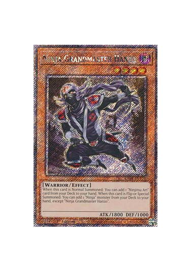 Ninja Grandmaster Hanzo (V.1 - Platinum Secret Rare)