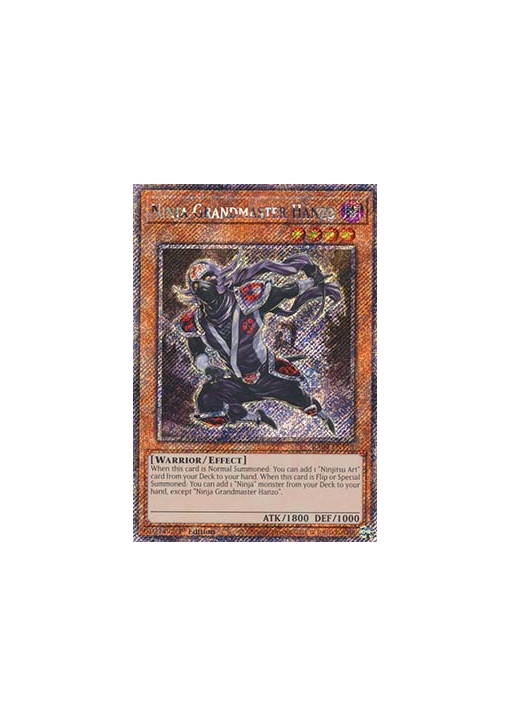 Ninja Grandmaster Hanzo (V.1 - Platinum Secret Rare)