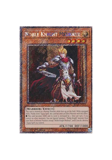 Noble Knight Medraut (V.1 - Platinum Secret Rare)